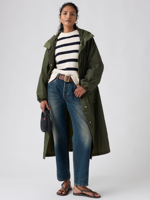 Levi's Женская Куртка Зелёная Relaxed [4]