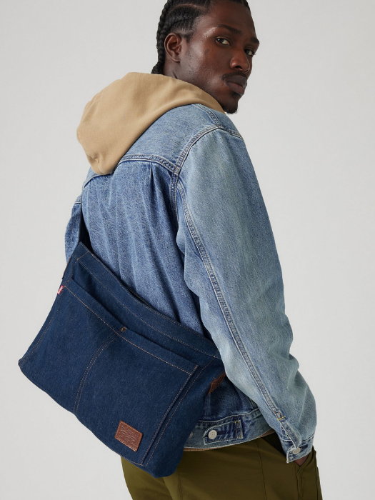 Levi's Мужская Сумка Индиго  [1]