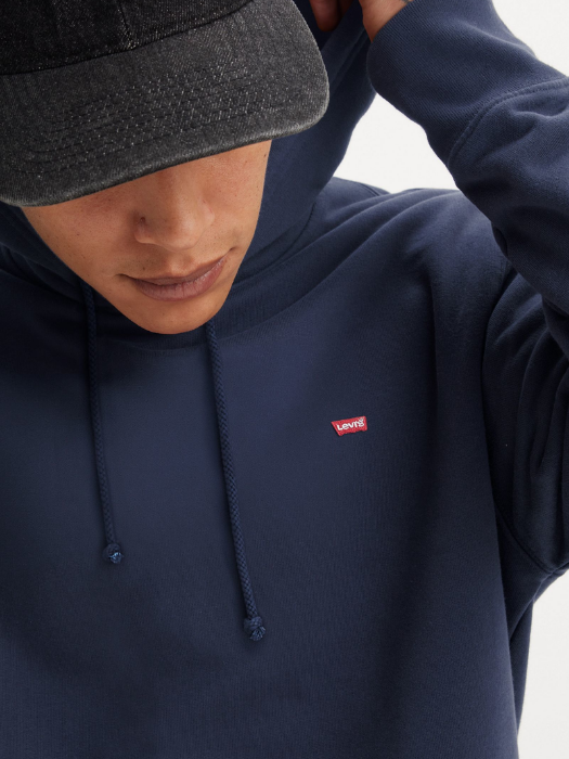 Levi's Мужская Толстовка Темно-Синяя Regular [3]