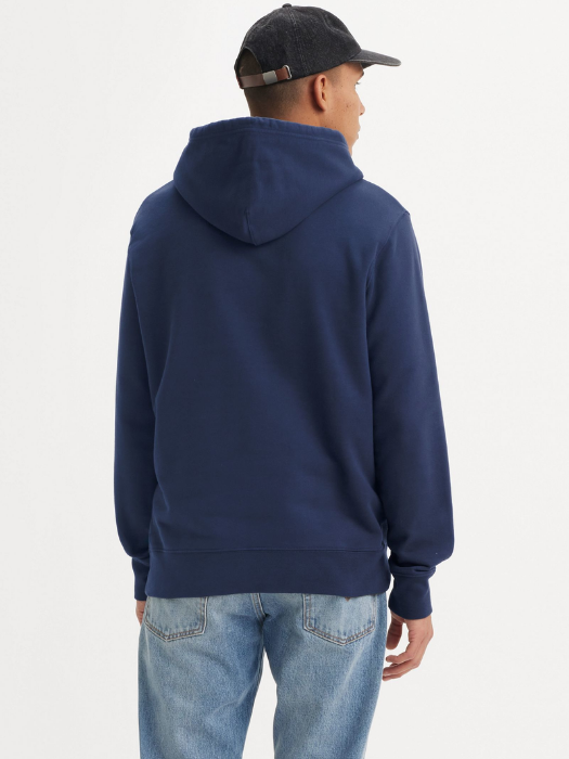 Levi's Мужская Толстовка Темно-Синяя Regular [4]