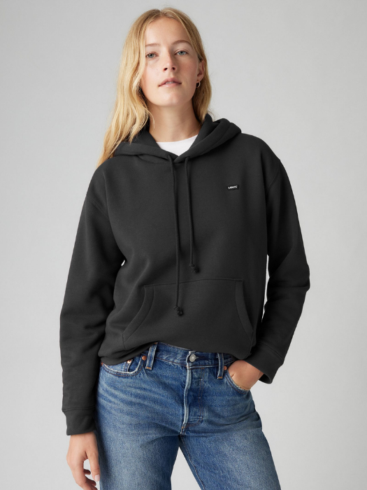 Levi's Женская Толстовка Чёрная Regular [2]