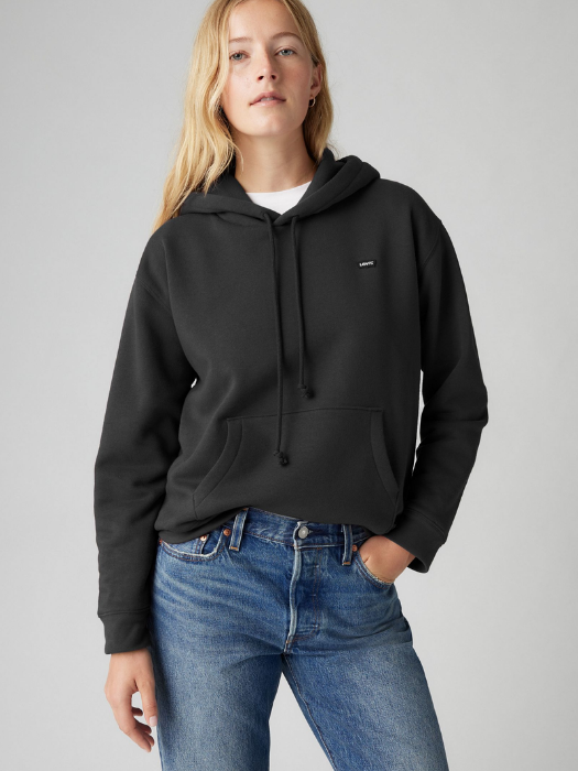 Levi's Женская Толстовка Чёрная Regular [3]