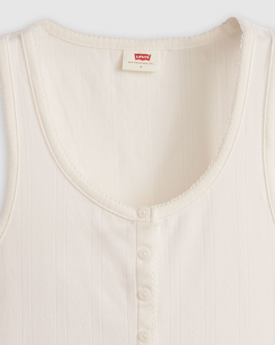 Levi's Майка Alb/Gri Slim [6]