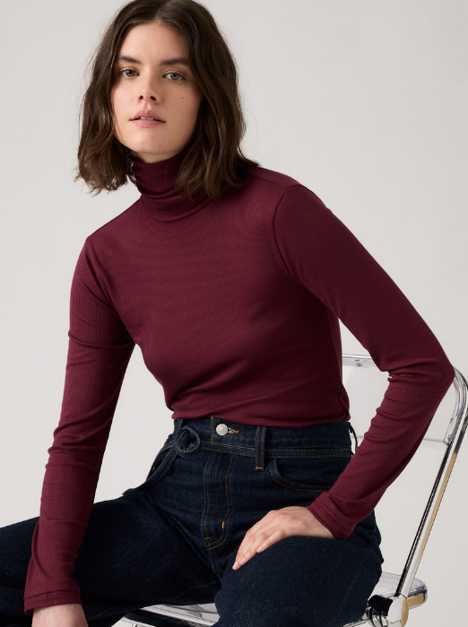 Levi's Водолазка Bordo Slim [2]