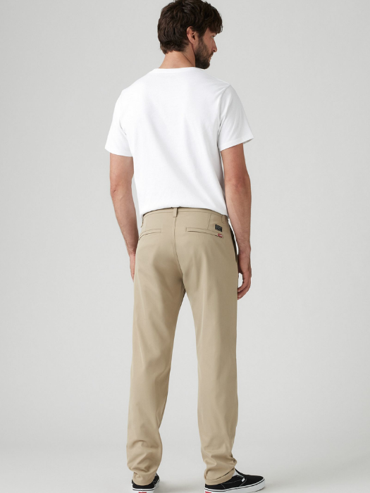 Levi's Мужские Брюки Бежевые Tapered [4]