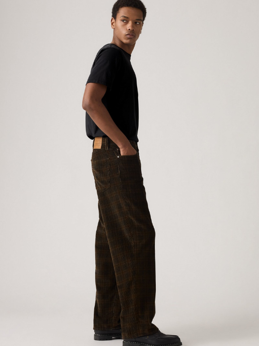 Levi's Pantaloni Maro Baggy Barbati [2]
