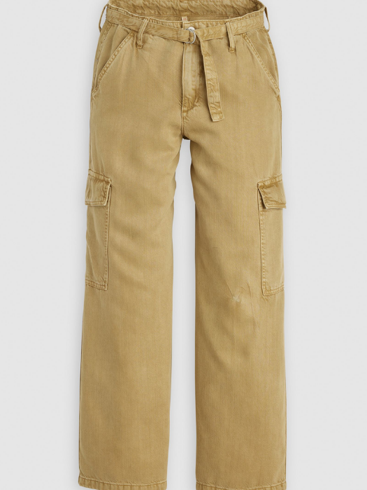 Levi's Pantaloni Bej Baggy Femei - 469 Lei [6]