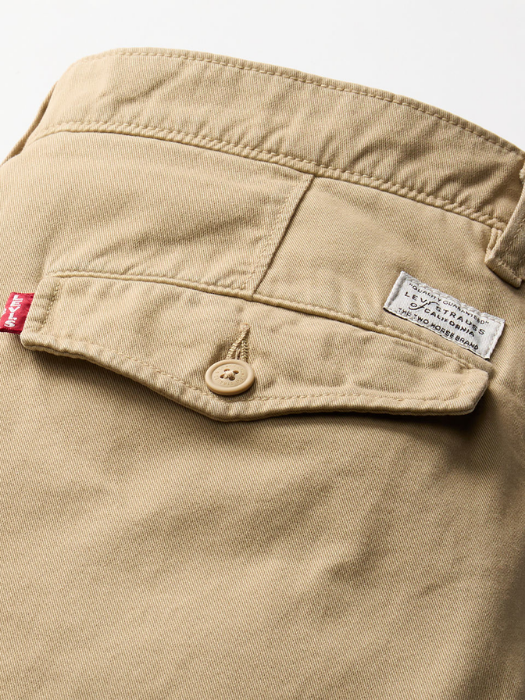Levi's Мужские Брюки Бежевые Straight [6]