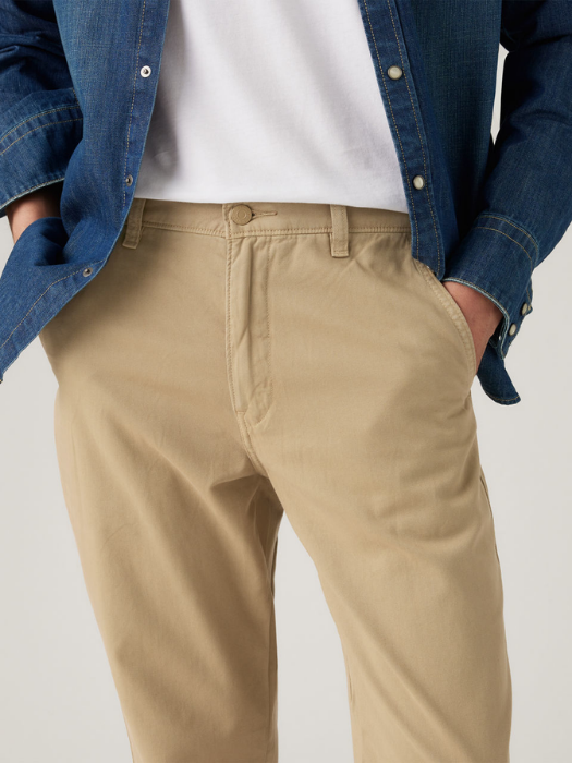 Levi's Мужские Брюки Бежевые Straight [5]