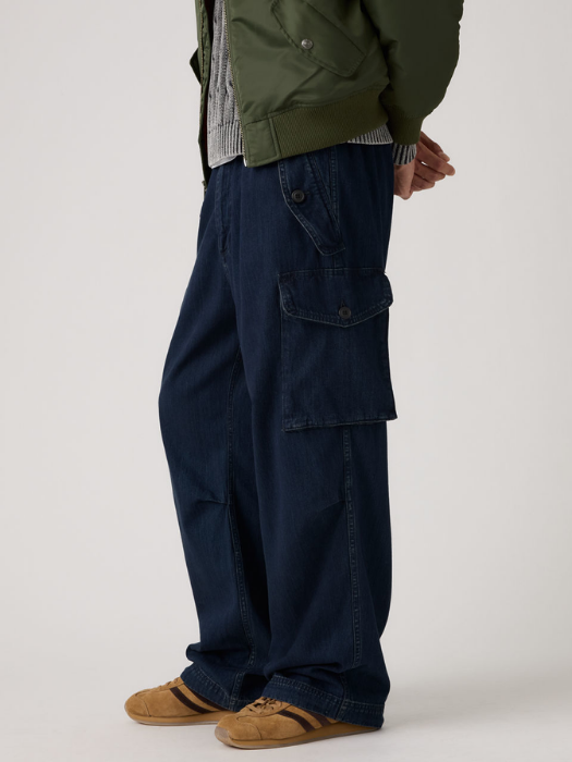 Levi's Мужские Брюки Индиго Baggy Cargo [5]