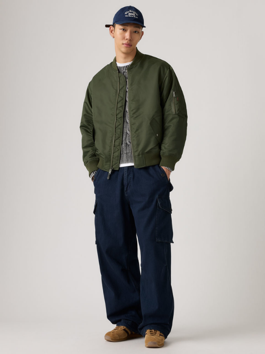 Levi's Мужские Брюки Индиго Baggy Cargo [4]