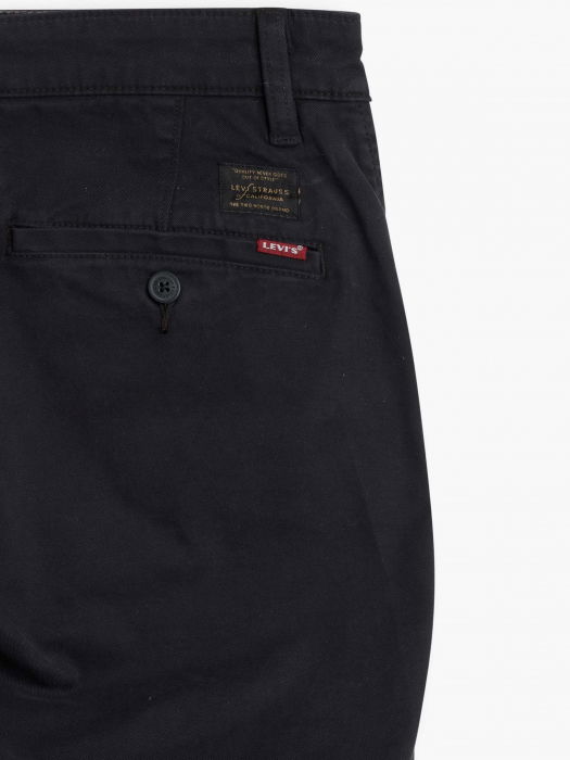 Levi's Pantaloni Negri Straight Barbati [6]