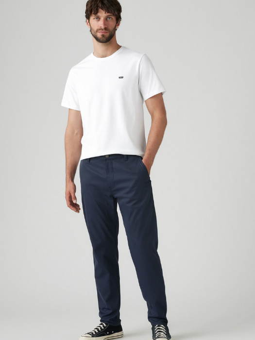 Levi's Мужские Брюки Темно-Синие Tapered [3]