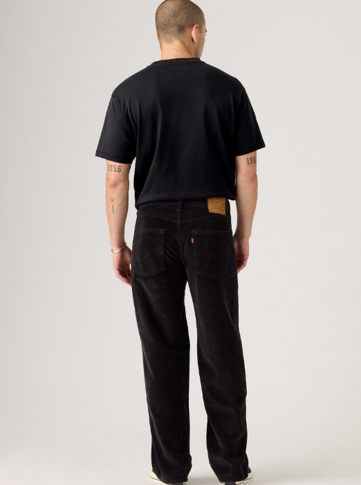 Levi's Pantaloni Negri Baggy Barbati [3]