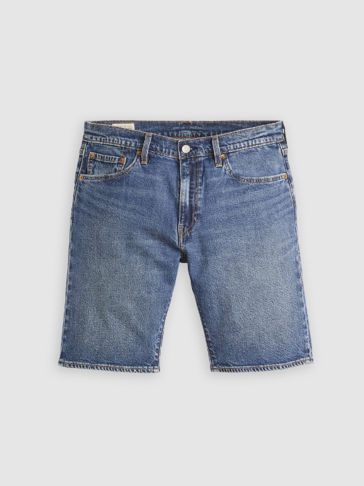 Pantaloni Scurti Albastri Regular Barbati [6]