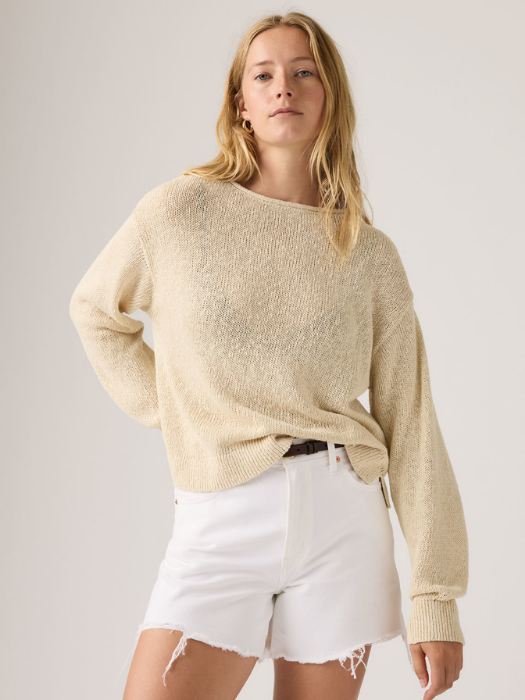 Levi's Женский Свитер Белый Regular [3]