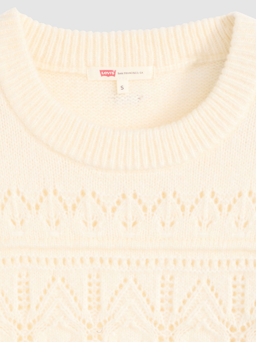Levi's Pulover Crem Regular Femei [5]