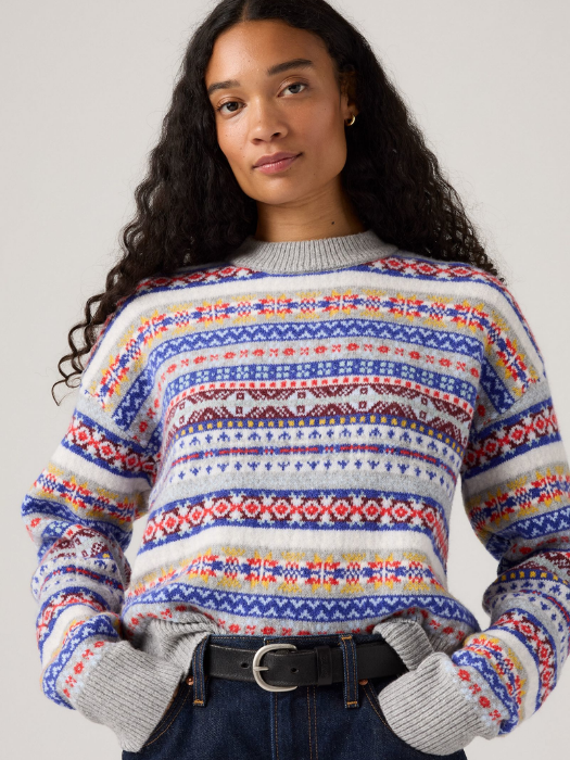 Levi's Pulover Multicolor Relaxed Femei [2]