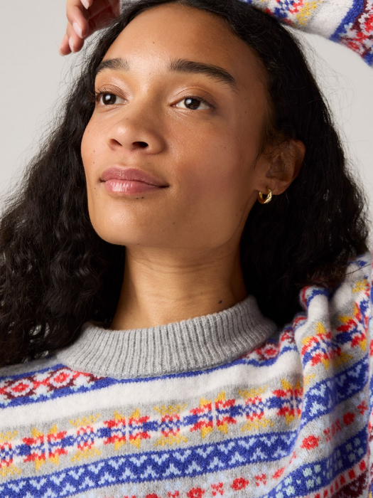 Levi's Pulover Multicolor Relaxed Femei [3]