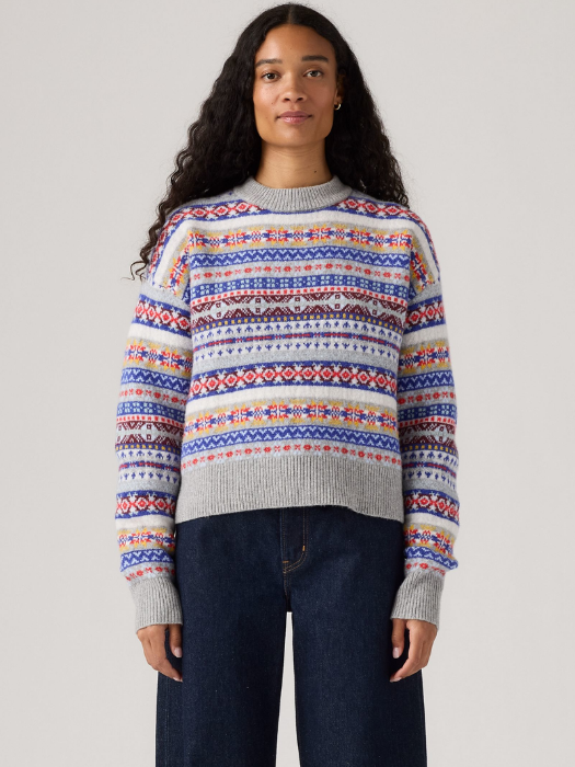 Levi's Pulover Multicolor Relaxed Femei [1]