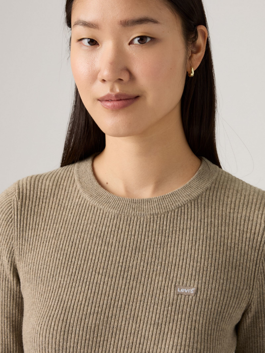 Levi's Pulover Bej Regular Femei [3]