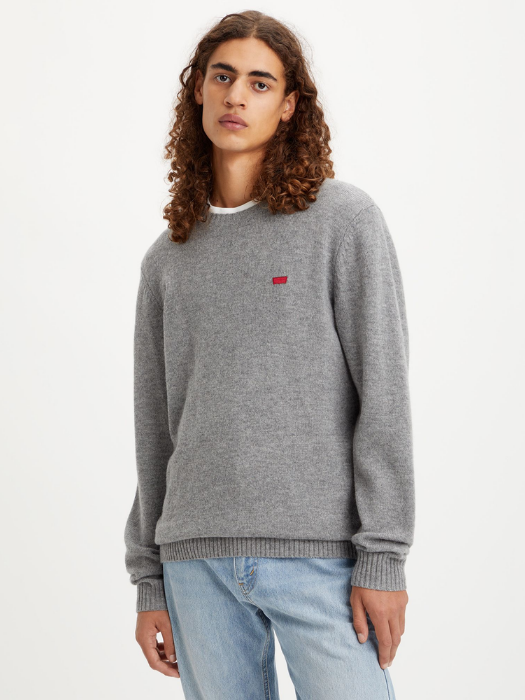 Levi's Pulover Gri Deschis Regular Barbati [2]