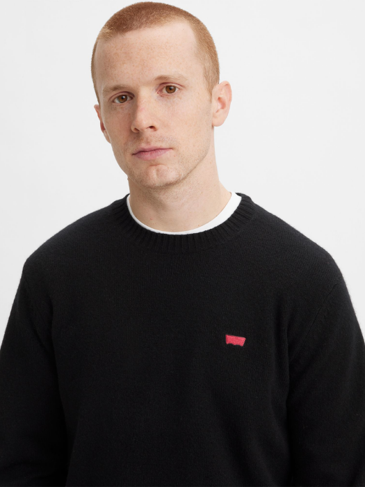 Levi's Мужской Свитер Чёрный Regular [4]