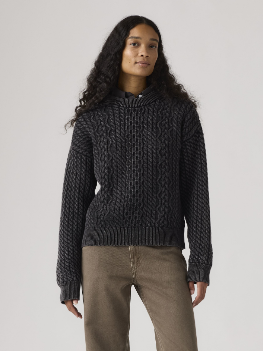 Levi's Женский Свитер Чёрный Regular [2]