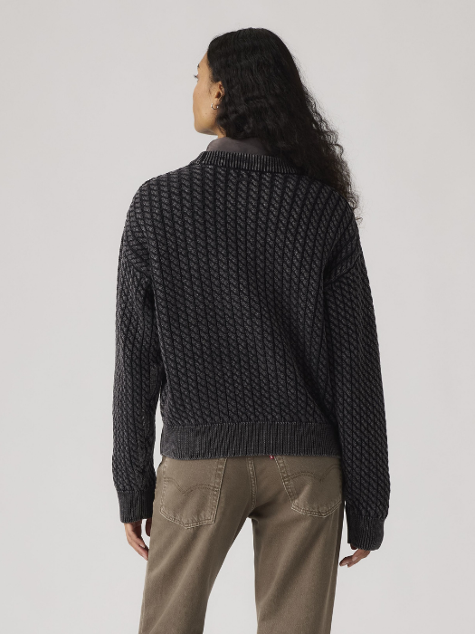 Levi's Женский Свитер Чёрный Regular [4]