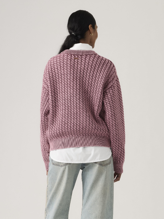 Pulover Lila Regular Femei [5]