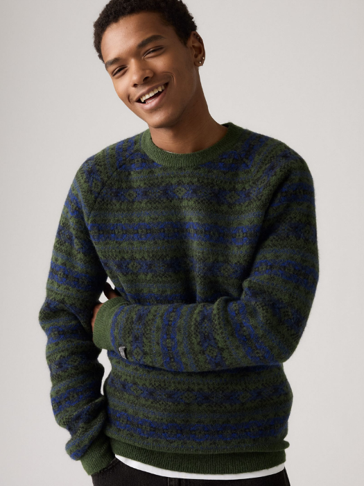 Levi's Свитер Verde/Albastru Relaxed [2]