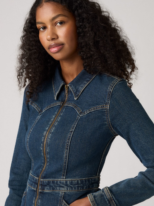 Levi's Rochie Indigo Regular Femei [2]