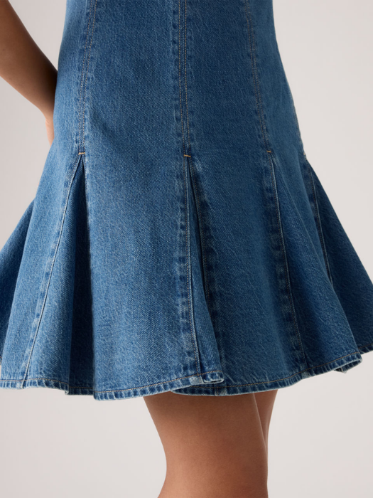 Levi's Женское Платье темно-синее  [4]