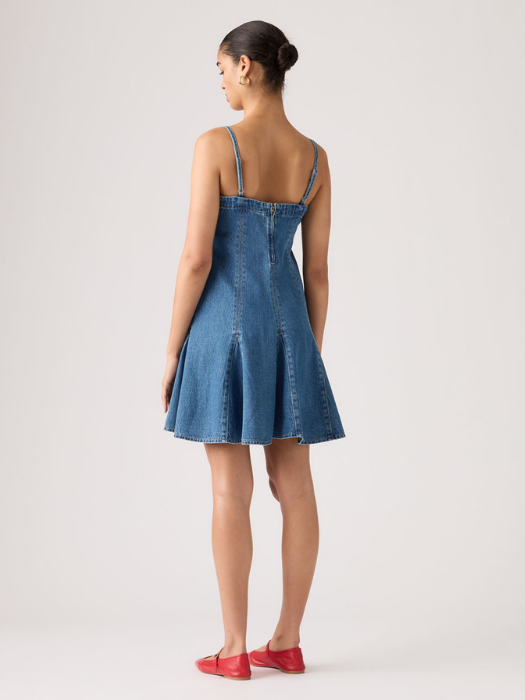 Levi's Женское Платье темно-синее  [3]