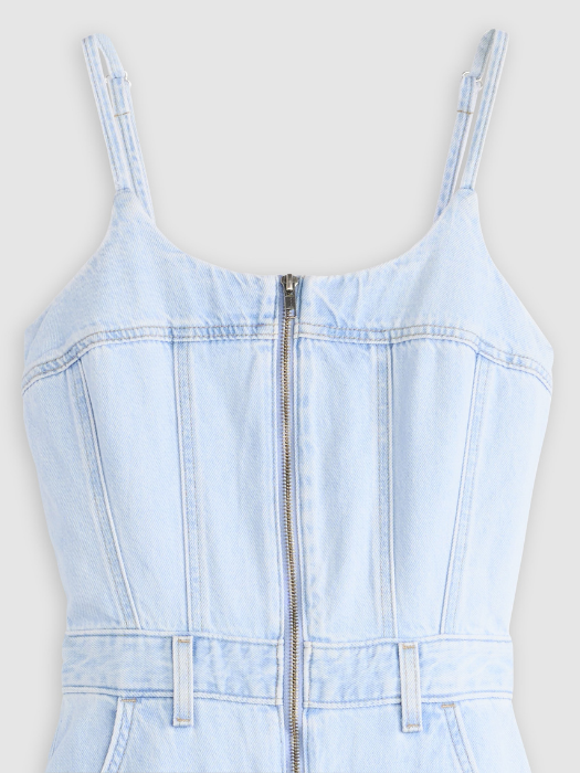 Levi's Женский Комбинезон-Брюки Светло-Синий Standart [7]