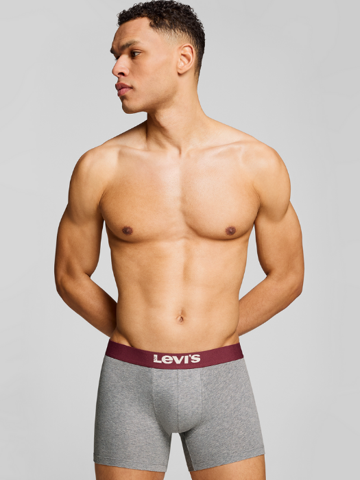 Levi's Набор Нижнего Белья Gri/Negru  [4]