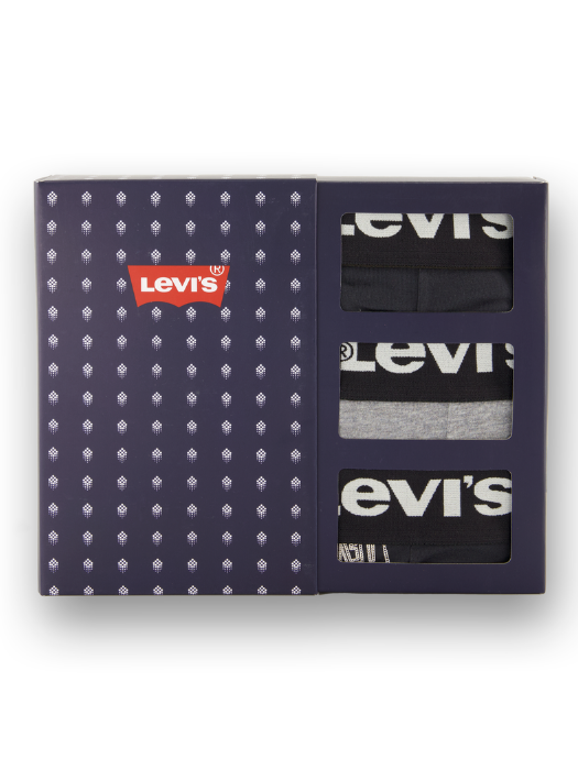 Levi's Набор Нижнего Белья Gri/Negru  [4]