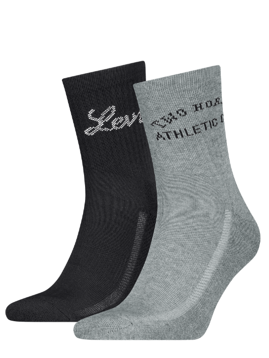 Levi's Set Sosete Negre/Gri  Barbati [1]