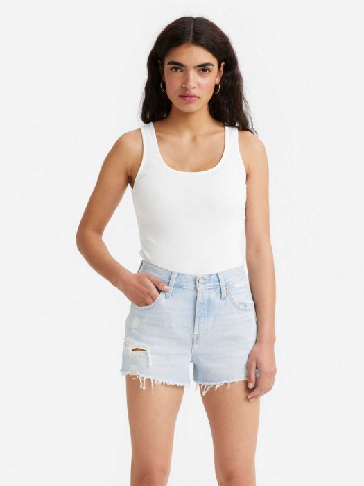 Levi's Top Alb Slim Femei [1]