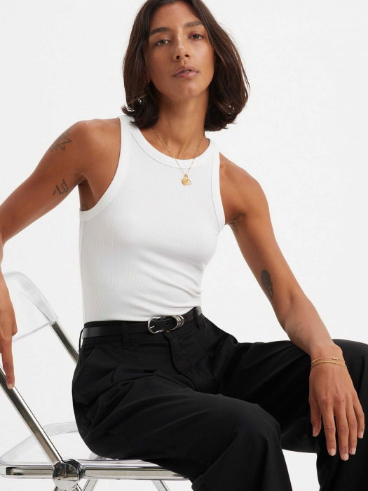 Levi's Женский Топ Белый Slim [4]