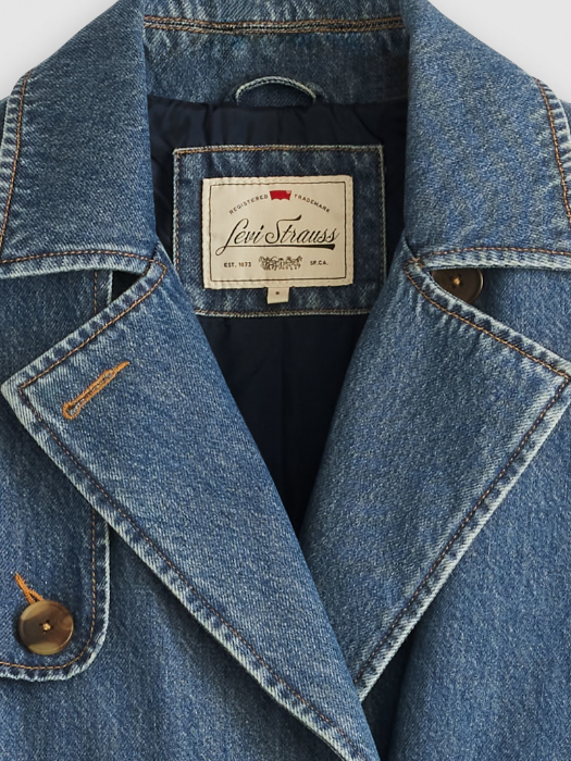 Levi's Тренчкот Blue Relaxed [5]