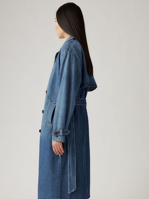 Levi's Тренчкот Blue Relaxed [3]