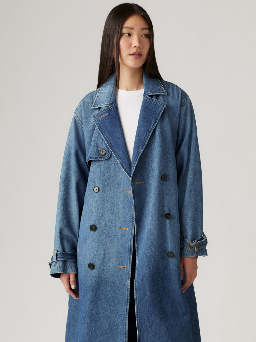 Levi's Тренчкот Blue Relaxed [2]