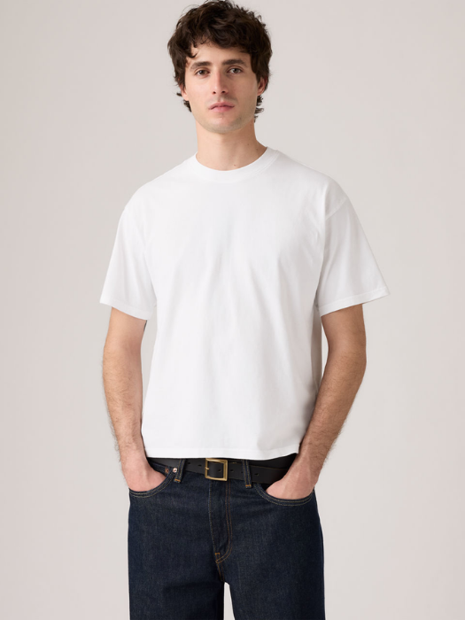 Levi's Мужская Футболка Белая Loose [3]