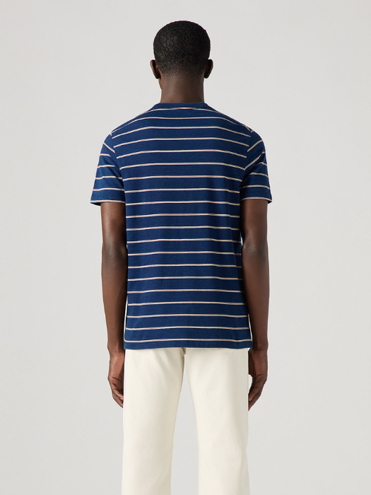 Levi's Мужская Футболка Темно-Синяя Regular [4]