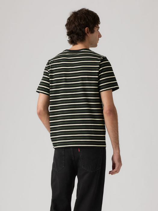 Levi's Tricou Alb/Negru Regular Barbati [4]