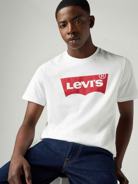 Levi's Tricou Alb Regular Barbati [3]