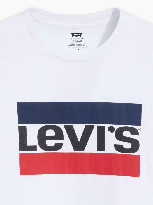 Levi's Мужская Футболка Белая  Regular [5]