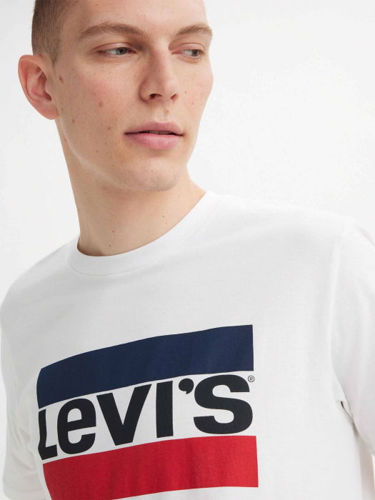 Levi's Мужская Футболка Белая  Regular [3]