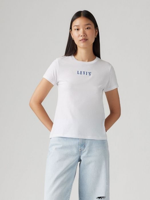 Levi's Tricou Alb Regular Femei [1]